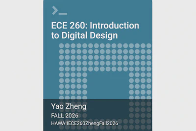 ECE260: Introduction to Digital Design featured image